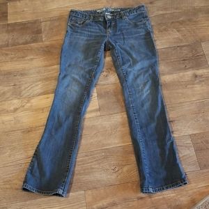 Slim bootcut jeans